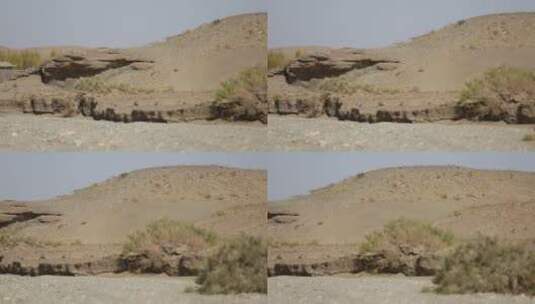 敦煌沙漠戈壁48高清在线视频素材下载