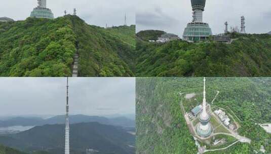 深圳标建筑宣传片 深圳梧桐山 电视塔高清在线视频素材下载