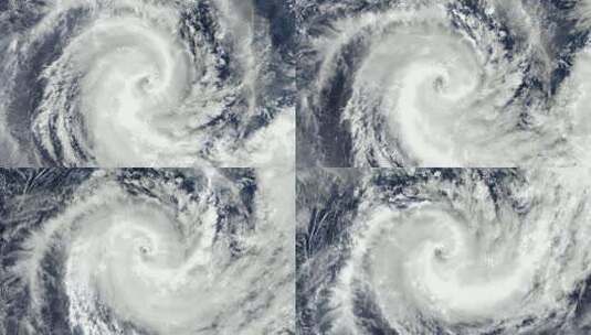 飓风 漩涡 气象 外层空间 外太空高清在线视频素材下载