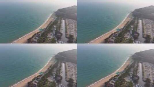 海南陵水分界洲岛航拍高清在线视频素材下载