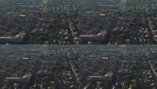 无人机航拍路易斯安那州新奥尔良市中心的广高清在线视频素材下载