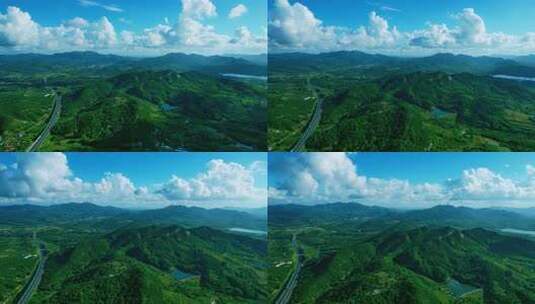 大山山脉延时风光  壮美山河河山风景高清在线视频素材下载