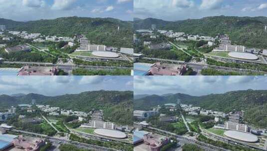 中国广东省汕头市金平区鮀江街道汕头大学高清在线视频素材下载