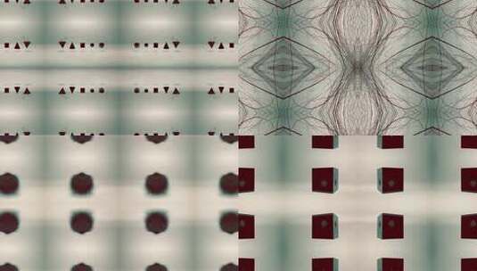 241 4K酷炫抽象三维几何背景高清在线视频素材下载