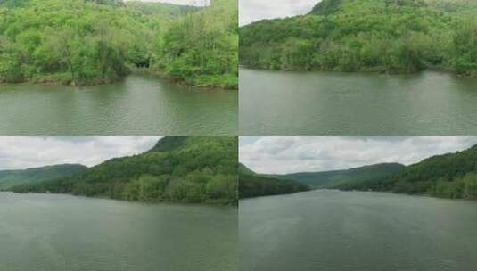 美丽的河流景观高清在线视频素材下载