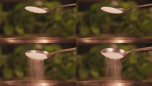 清水加盐煮荸荠高清在线视频素材下载