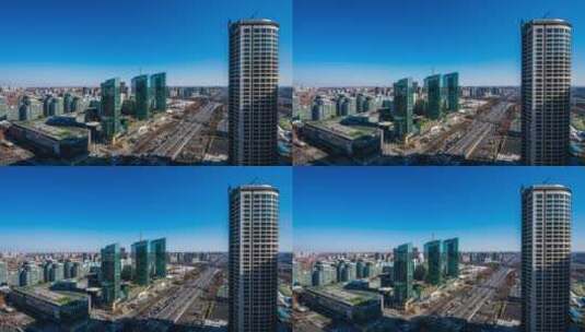 北京风光4K延时拍摄高清在线视频素材下载