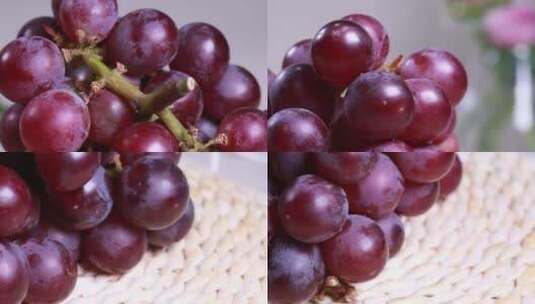 【镜头合集】一串水果葡萄高清在线视频素材下载