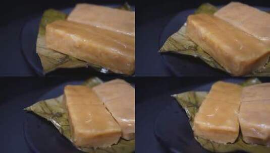 贵州特产红糖糯米粑粑糍粑高清在线视频素材下载