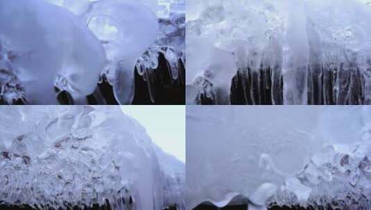 低温 冰冻 霜冻高清在线视频素材下载