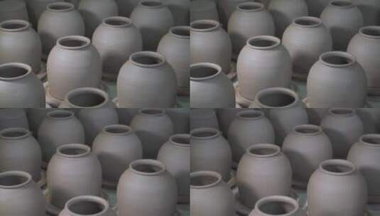 陶瓷 红陶 陶器高清在线视频素材下载