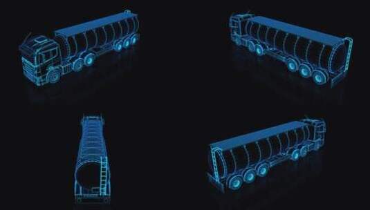 油罐车科技视频素材高清在线视频素材下载