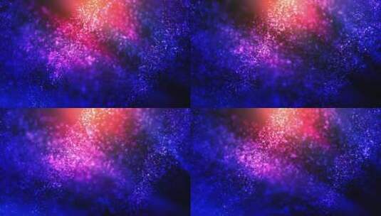 彩色粒子漂浮高清在线视频素材下载