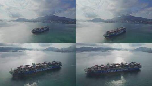 跨境电商海上运输高清在线视频素材下载