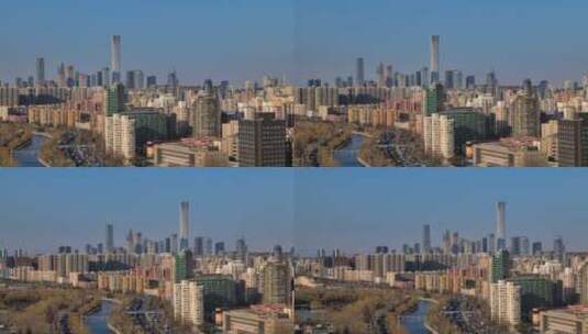 北京城市中心高清在线视频素材下载