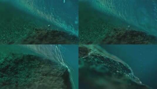 水密度不一样的水混合高清在线视频素材下载