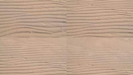 沙漠表面平行沙纹线高清在线视频素材下载