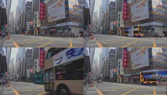 【正版素材】香港城市街道中环高清在线视频素材下载