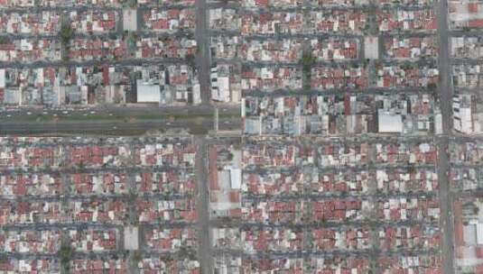 鸟瞰，邻近的墨西哥城高清在线视频素材下载