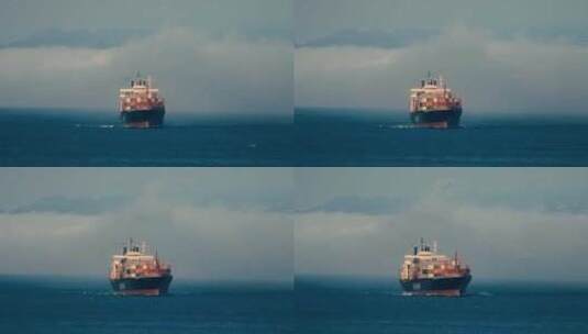 货轮、油轮、集装箱船、海运高清在线视频素材下载