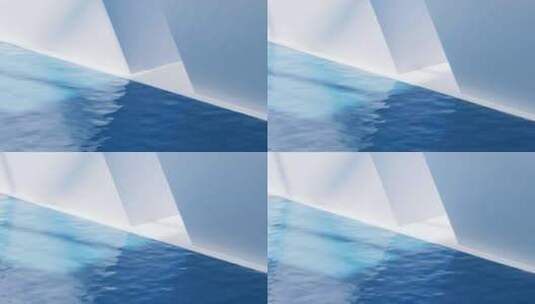 海洋 蓝色 动画高清在线视频素材下载