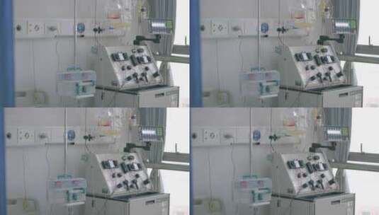 医院血液循环设备高清在线视频素材下载