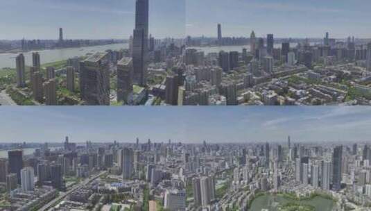 【原创5K】汉口高楼大厦高清在线视频素材下载