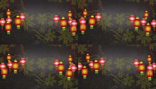 中国灯笼灯V2高清在线视频素材下载