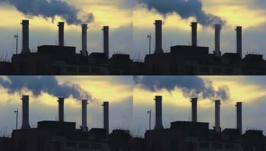 大气污染、空气污染高清在线视频素材下载