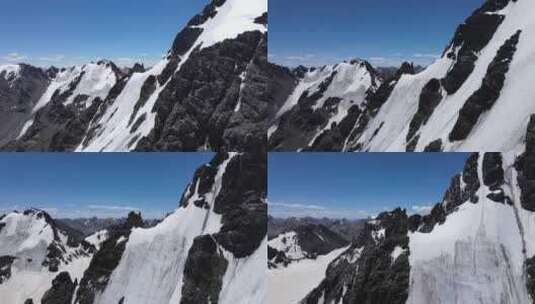 高原雪山高清在线视频素材下载