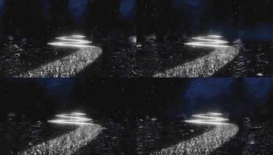 粒子河流星河星汉星星led背景4k宽屏高清在线视频素材下载