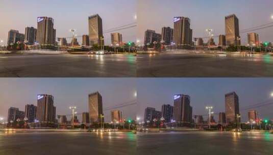 4k-城市夜景车流线高清在线视频素材下载