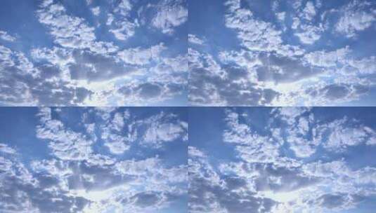 实拍天空与云高清在线视频素材下载