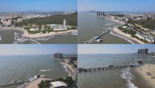 阳江沙扒湾高清在线视频素材下载