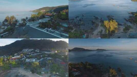 泰国旅游视频泰国一家临海的五星大酒店高清在线视频素材下载