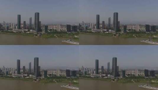江西南昌城市风光高楼建筑高清在线视频素材下载