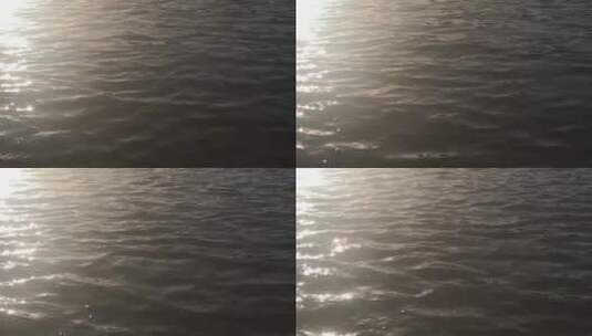 河面反光画面高清在线视频素材下载