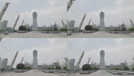 杭州西湖文化广场高清在线视频素材下载
