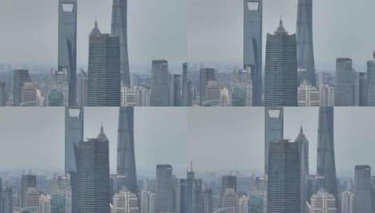 上海长焦航拍高清在线视频素材下载