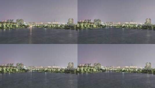 诸城 延时摄影   城市夜景 城市空镜头高清在线视频素材下载
