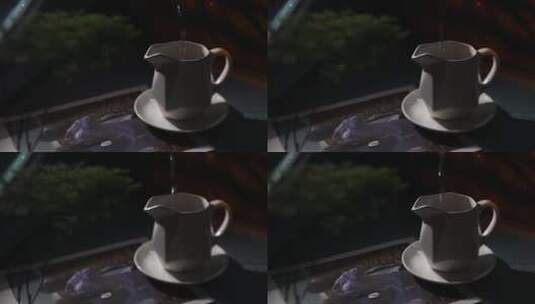 茶壶倒水高清在线视频素材下载