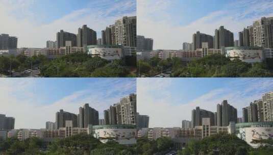 深圳市宝安区实验学校高清在线视频素材下载