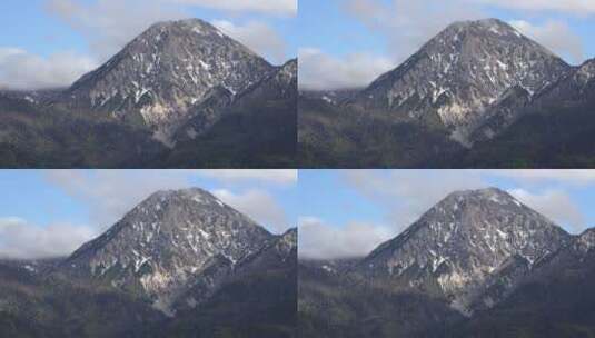 山脉的壮丽景观高清在线视频素材下载