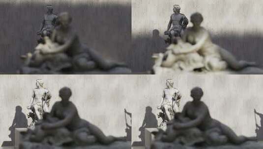 雕塑 雕像 石雕 石像 雕像艺术 艺术高清在线视频素材下载