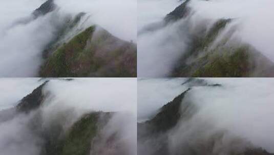 云海流瀑高清在线视频素材下载