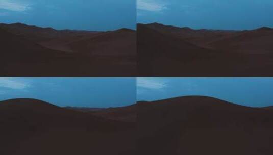沙漠风光黄沙风沙黄昏自然高清在线视频素材下载