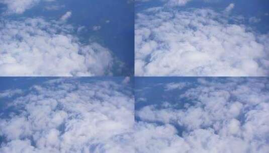 高空云海云彩云层自然风光高清在线视频素材下载