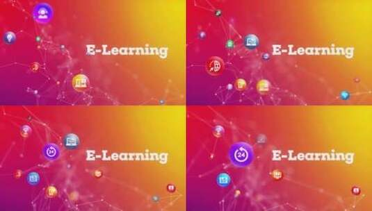 E-Learning电子学习教育高清在线视频素材下载