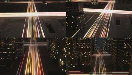 城市整洁线条粒子logo演绎AE模板高清AE视频素材下载