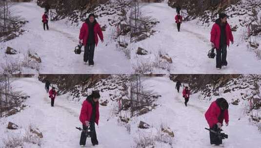 冬天 冬季 寒冷 凄凉 冷漠高清在线视频素材下载